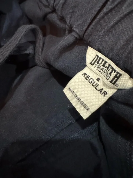 NWT Duluth Reserve Joggers High Rise Women’s Size 8 Blue - Picture 3 of 9